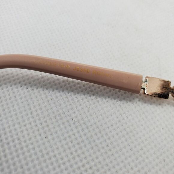 Jessica Simpson Pink & Gold Aviator Sunglasses - Picture 9 of 10